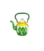 براد غضار أخضر سعة 0.70 لتر