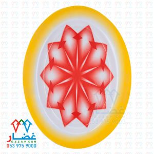 صحن-ميلامين-نقش-خد-المنديل