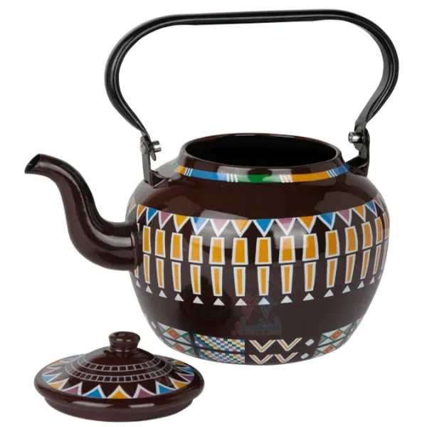 ابريق غضار بني