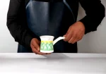 ⁦ركوة نقش خد المنديل اخضر⁩ - الصورة ⁦2⁩