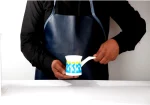 ⁦ركوة صين نقشة غضار ازرق⁩ - الصورة ⁦2⁩