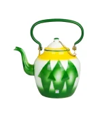 إبريق غضار أخضر كبير سعة 2.2 لتر