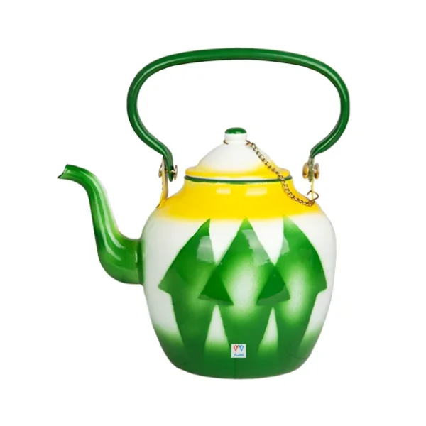 إبريق غضار أخضر كبير سعة 2.2 لتر