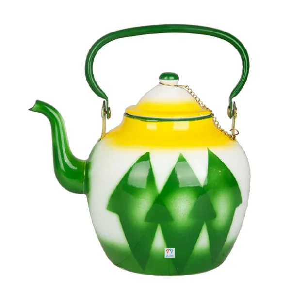 إبريق غضار أخضر كبير سعة 3.1 لتر