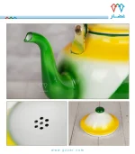 ⁦إبريق غضار أخضر كبير سعة 2.2 لتر⁩ - الصورة ⁦2⁩