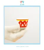⁦جمال نقش الغضار الأحمر طقم ترامس شاي وقهوة⁩ - الصورة ⁦11⁩